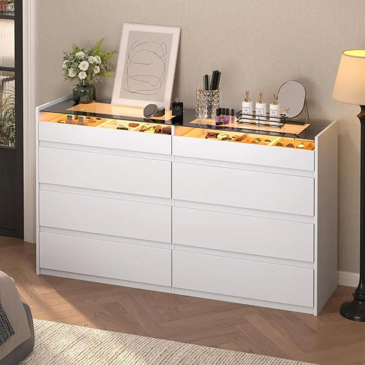 Elegant LED Dresser Delight
