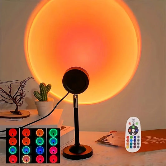 Colorful Sunset Glow Lamp