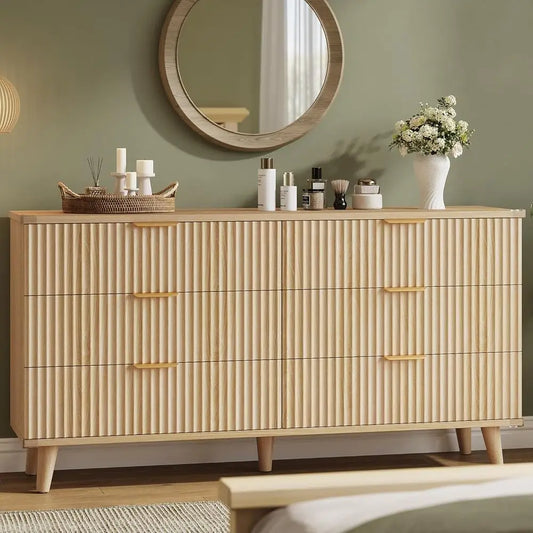 Chic Wooden Storage Dresser